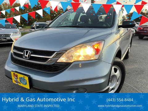 2010 Honda CR-V for sale at Hybrid & Gas Automotive Inc in Aberdeen MD