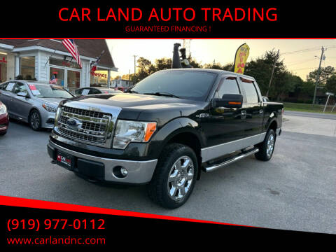 2014 Ford F-150 for sale at CAR LAND  AUTO TRADING in Raleigh NC