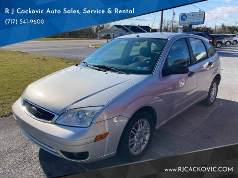 2005 Ford Focus for sale at R J Cackovic Auto Sales, Service & Rental in Harrisburg PA