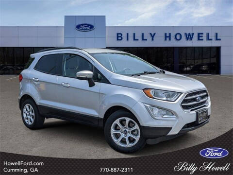 2019 Ford EcoSport for sale at BILLY HOWELL FORD LINCOLN in Cumming GA