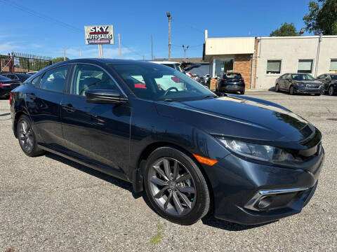 2020 Honda Civic for sale at SKY AUTO SALES in Detroit MI