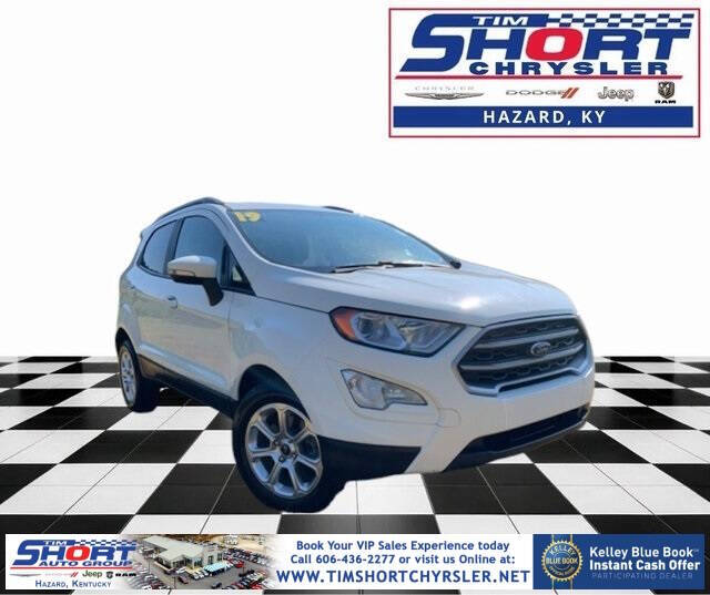 2019 Ford EcoSport for sale at Tim Short CDJR Hazard in Hazard, KY