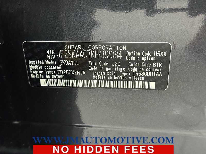 2019 Subaru Forester