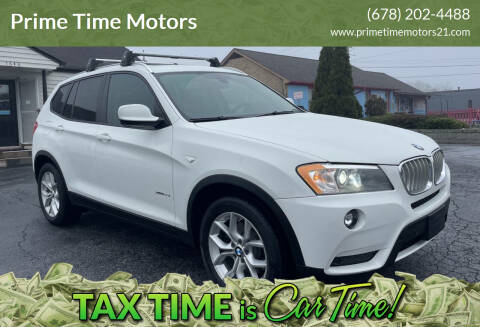 2014 BMW X3 for sale at Prime Time Motors in Marietta GA