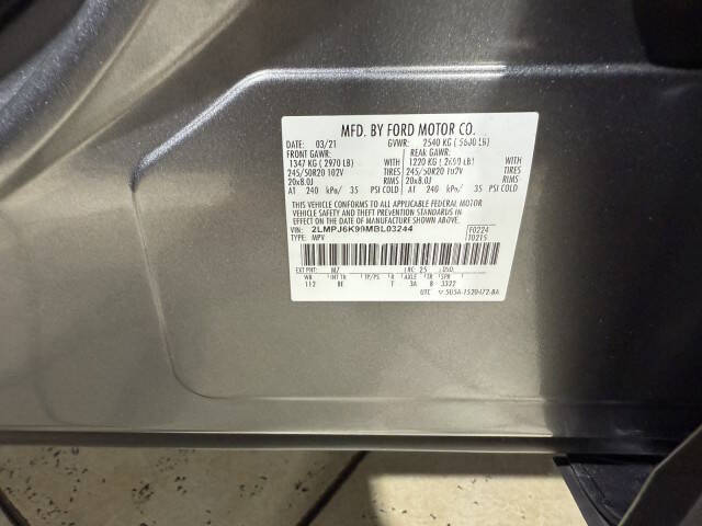 2021 Lincoln Nautilus Reserve