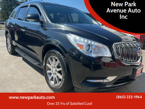 2014 Buick Enclave for sale at New Park Avenue Auto Inc in Hartford CT