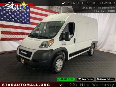 2019 RAM ProMaster Cargo for sale at STAR AUTO MALL 512 in Bethlehem PA