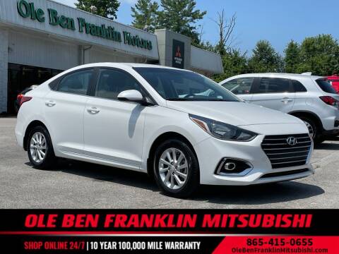 2022 Hyundai Accent for sale at Ole Ben Franklin Motors KNOXVILLE - Clinton Highway in Knoxville TN