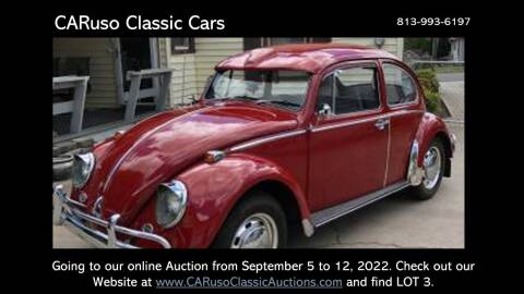 1966 Volkswagen Beetle for sale at CARuso Classic Cars in Tampa FL