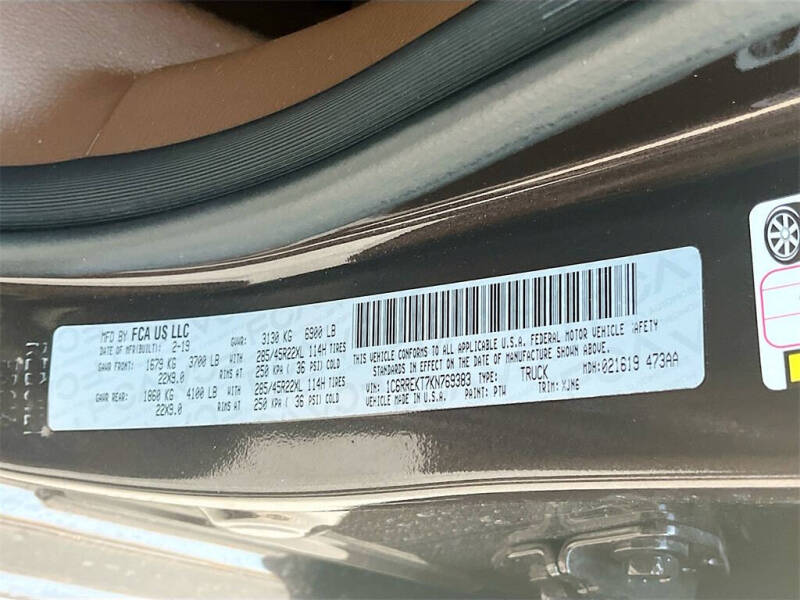 2019 RAM 1500 Laramie Longhorn