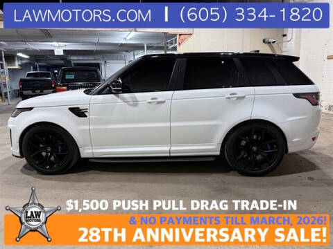 2019 Land Rover Range Rover Sport SVR