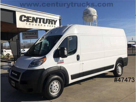 2021 RAM ProMaster for sale at CENTURY TRUCKS & VANS in Grand Prairie TX