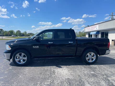 2015 RAM 1500 for sale at ROWE'S QUALITY CARS INC in Bridgeton NC