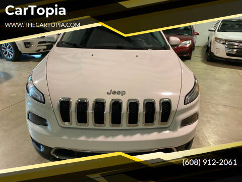 2014 Jeep Cherokee for sale at CarTopia in Deforest WI