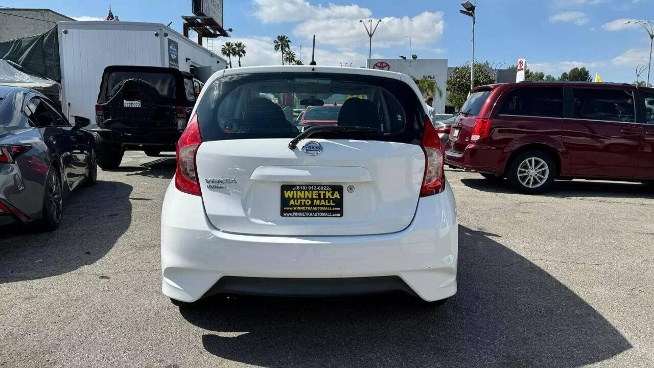 2018 Nissan Versa Note for sale at Ride On LLC in Van Nuys, CA