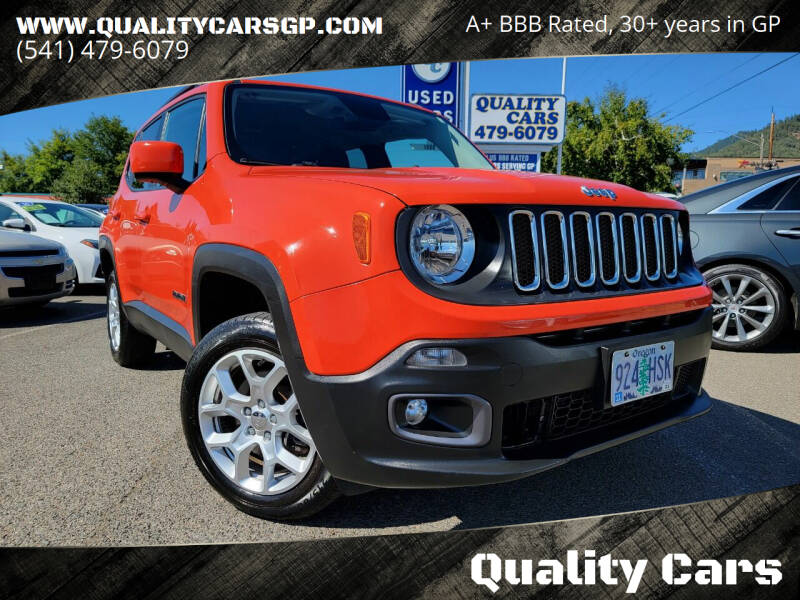 2017 Jeep Renegade for sale at Quality Cars in Grants Pass OR