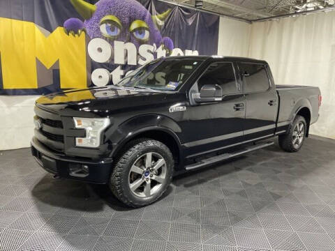 2016 Ford F-150 for sale at Monster Motors in Michigan Center MI