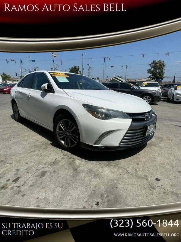 2015 Toyota Camry for sale at Ramos Auto Sales in Bell CA