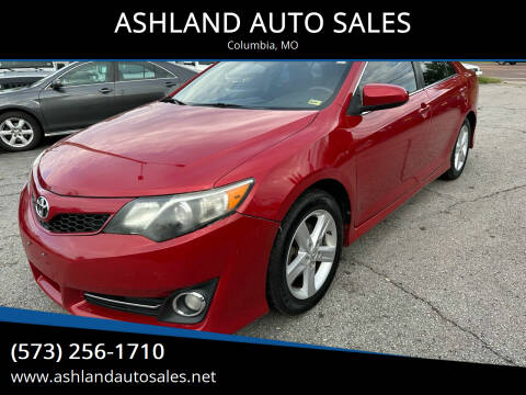 2014 Toyota Camry for sale at ASHLAND AUTO SALES in Columbia MO