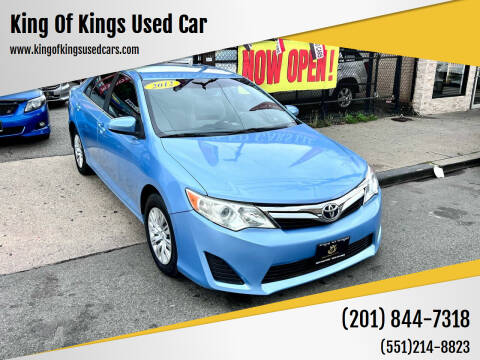 2012 Toyota Camry for sale at King Of Kings Used Cars in North Bergen NJ