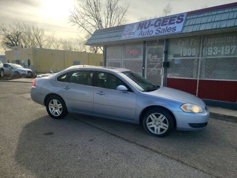 2006 Chevrolet Impala for sale at Nu-Gees Auto Sales LLC in Peoria IL