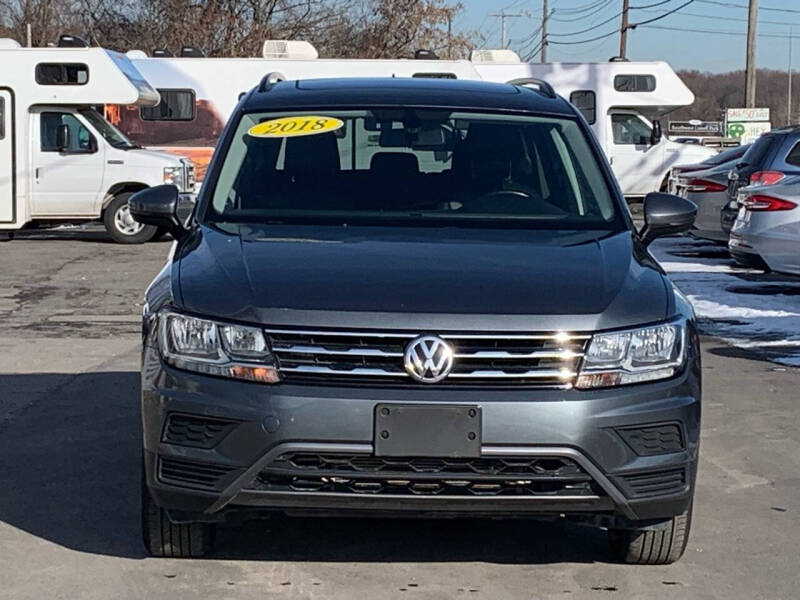 Used 2018 Volkswagen Tiguan SE with VIN 3VV2B7AX7JM121079 for sale in Worcester, MA