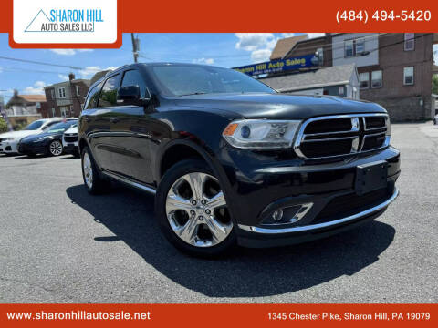 2014 Dodge Durango for sale at Sharon Hill Auto Sales LLC in Sharon Hill PA