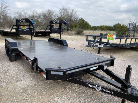 2025 TRIPLE R - Car Hauler / Equipment Trail for sale at LJD Sales in Lampasas TX