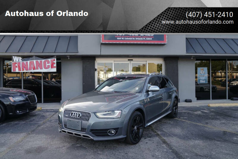 2013 Audi Allroad for sale at Autohaus of Orlando in Orlando FL