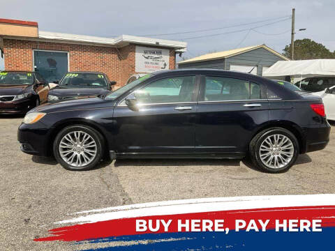 2011 Chrysler 200 for sale at Autocom, LLC in Clayton NC