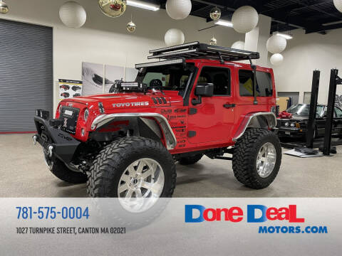 2016 Jeep Wrangler for sale at DONE DEAL MOTORS in Canton MA