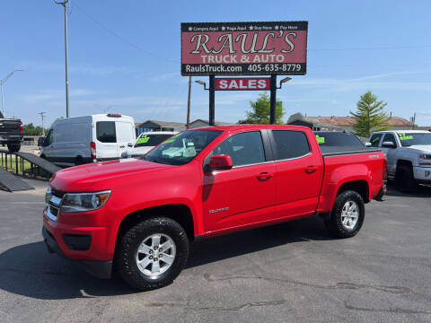 2019 Chevrolet Colorado for sale at RAUL'S TRUCK & AUTO SALES, INC in Oklahoma City OK