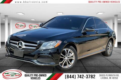 2017 Mercedes-Benz C-Class for sale at Best Bet Auto in Livonia MI