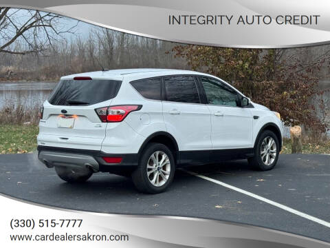 2017 Ford Escape for sale at Integrity Auto Credit in Akron OH