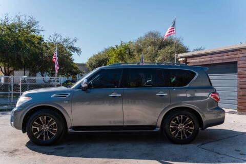 2017 Nissan Armada for sale at Wholesale Motors of Florida LLC in Boca Raton FL