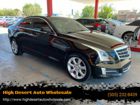 2013 Cadillac ATS for sale at High Desert Auto Wholesale in Albuquerque NM