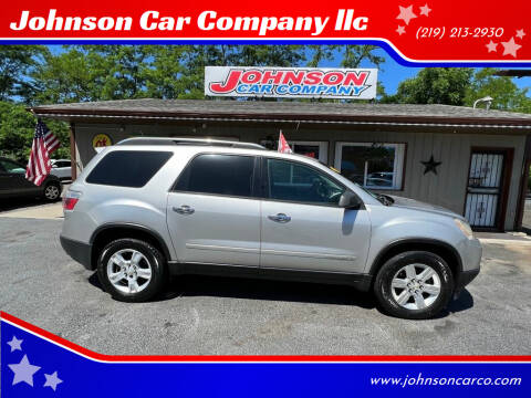 2008 GMC Acadia for sale at Johnson Car Company llc in Crown Point IN