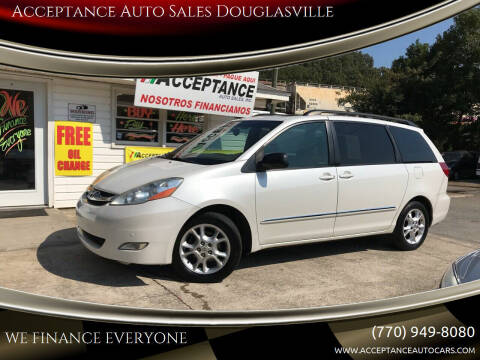 2006 Toyota Sienna for sale at Acceptance Auto Sales Douglasville in Douglasville GA