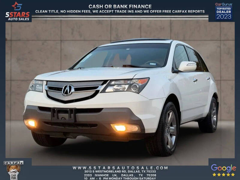 2007 Acura MDX SH-AWD w/Sport w/RES