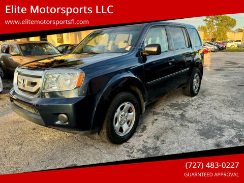 2009 Honda Pilot for sale at Elite Motorsports LLC in Saint Petersburg FL