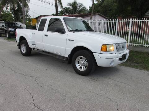 2002 Ford Ranger for sale at TROPICAL MOTOR CARS INC in Miami FL