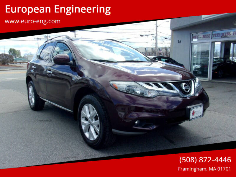 2014 Nissan Murano for sale at European Engineering in Framingham MA