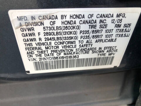 2006 Acura MDX Touring