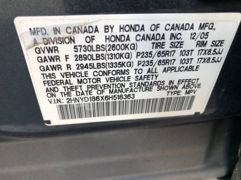 2006 Acura MDX Touring