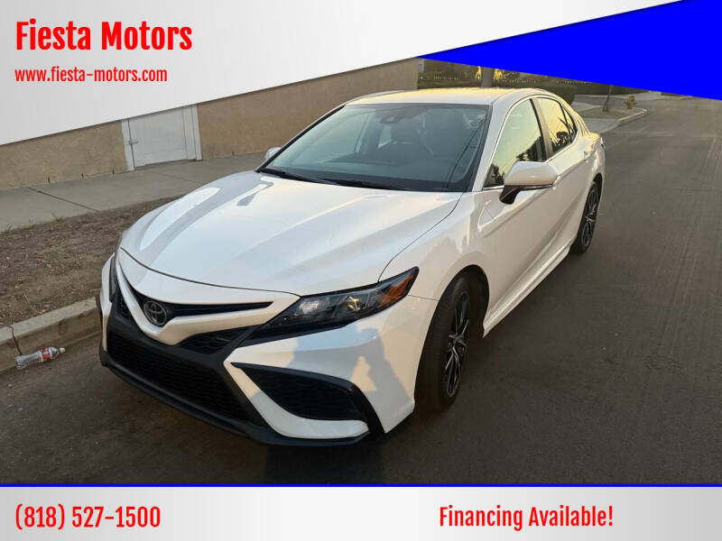 2022 Toyota Camry for sale at Fiesta Motors in Winnetka CA