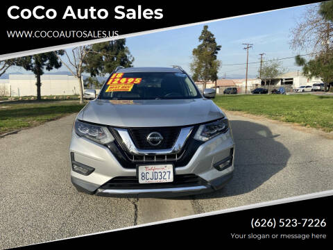 2018 Nissan Rogue for sale at CoCo Auto Sales in South El Monte CA