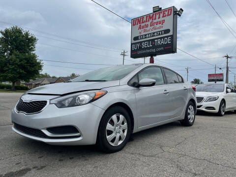 2016 Kia Forte for sale at Unlimited Auto Group in West Chester OH