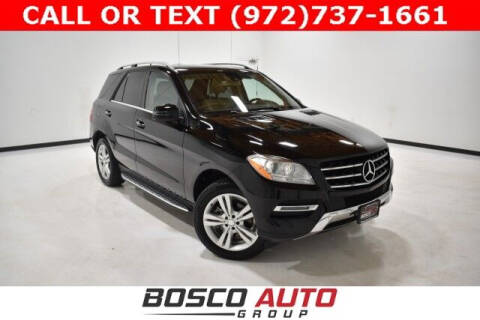 2013 Mercedes-Benz M-Class for sale at Bosco Auto Group in Flower Mound TX