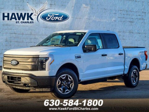 2024 Ford F-150 Lightning for sale at Hawk Ford of St. Charles in Saint Charles IL