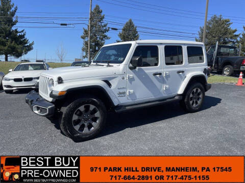 2020 Jeep Wrangler Unlimited for sale at Best Buy Pre-Owned in Manheim PA
